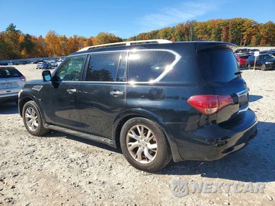 Drugie zdjęcie samochodu z przodu: 2014 INFINITI QX80 BASE VIN:JN8AZ2NC2E9353324 - miniatura