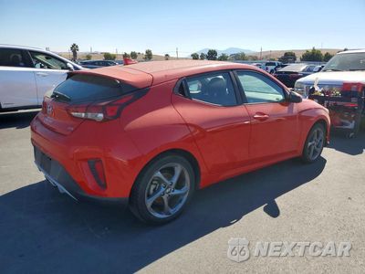 Trzecie zdjęcie samochodu z tyłu: 2019 HYUNDAI VELOSTER 2.0L VIN:KMHTG6AF2KU009384 - miniatura