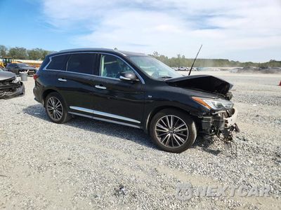 Czwarte zdjęcie samochodu z boku: 2019 INFINITI QX60 LUXE VIN:5N1DL0MN6KC503351 - miniatura