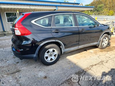 Trzecie zdjęcie samochodu z tyłu: 2015 HONDA CR-V LX VIN:5J6RM4H30FL065515 - miniatura