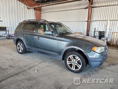 Czwarte zdjęcie samochodu z boku: 2005 BMW X3 3.0I VIN:WBXPA93405WD09802 - miniatura
