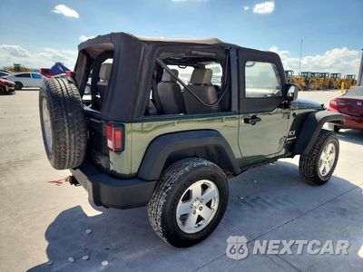 Trzecie zdjęcie samochodu z tyłu: 2009 JEEP WRANGLER X VIN:1J4FA24109L747433 - miniatura