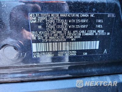 Zdjęcie 13 z 13 samochodu: 2025 TOYOTA RAV4 XLE VIN:2T3P1RFV0SW568508 - miniatura