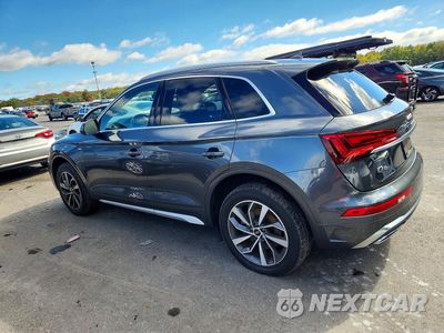 Drugie zdjęcie samochodu z przodu: 2022 AUDI Q5 PREMIUM PLUS 45 VIN:WA1EAAFY5N2074185 - miniatura
