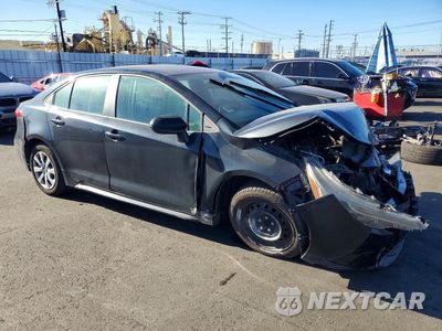 Czwarte zdjęcie samochodu z boku: 2020 TOYOTA COROLLA LE VIN:5YFEPRAE0LP031601 - miniatura
