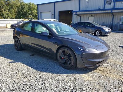 Czwarte zdjęcie samochodu z boku: 2026 TESLA MODEL 3 VIN:5YJ3E1ET5TF202765 - miniatura