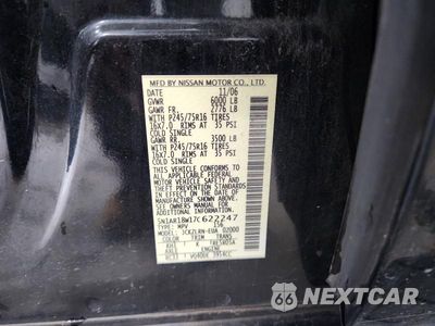 Zdjęcie 13 z 13 samochodu: 2007 NISSAN PATHFINDER S VIN:5N1AR18W17C622247 - miniatura