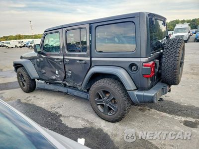 Drugie zdjęcie samochodu z przodu: 2020 JEEP WRANGLER UNLIMITED SPORT VIN:1C4HJXDG2LW101901 - miniatura