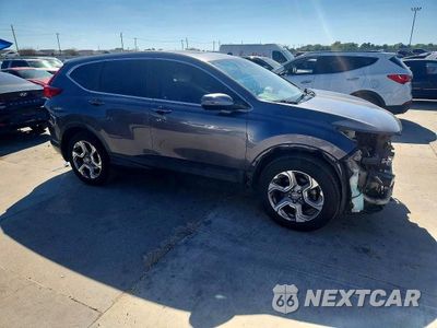 Czwarte zdjęcie samochodu z boku: 2018 HONDA CR-V EX VIN:5J6RW1H57JA011580 - miniatura