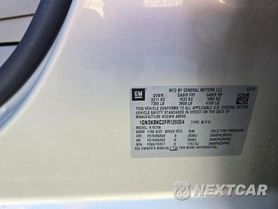 Zdjęcie 13 z 13 samochodu: 2015 CHEVROLET TAHOE K1500 LT VIN:1GNSKBKC2FR126054 - miniatura