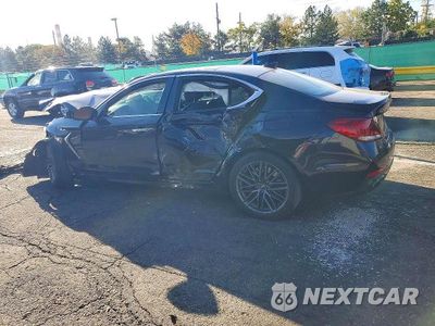 Drugie zdjęcie samochodu z przodu: 2019 GENESIS G70 ELITE VIN:KMTG74LE2KU030266 - miniatura