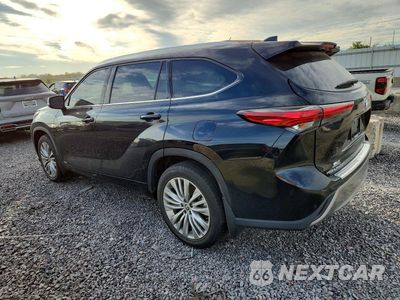 Drugie zdjęcie samochodu z przodu: 2022 TOYOTA HIGHLANDER HYBRID PLATINUM VIN:5TDEBRCH7NS086286 - miniatura