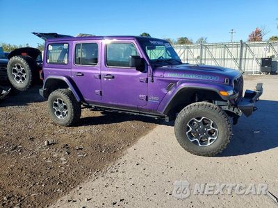 Czwarte zdjęcie samochodu z boku: 2023 JEEP WRANGLER RUBICON 4XE VIN:1C4JJXR69PW541539 - miniatura
