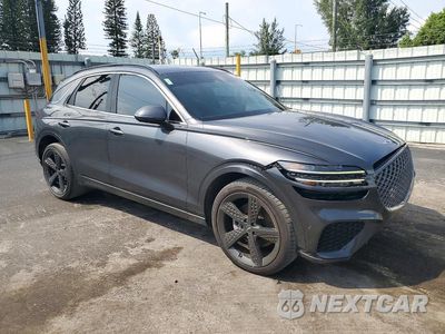 Czwarte zdjęcie samochodu z boku: 2022 GENESIS GV70 2.5T STANDARD VIN:KMUMADTB5NU027324 - miniatura