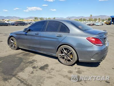 Drugie zdjęcie samochodu z przodu: 2020 MERCEDES-BENZ C 43 AMG VIN:WDDWF6EB2LR559917 - miniatura