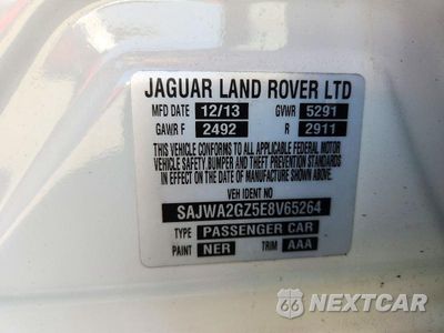 Zdjęcie 12 z 12 samochodu: 2014 JAGUAR XJL PORTFOLIO VIN:SAJWA2GZ5E8V65264 - miniatura