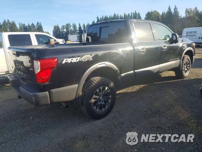 Trzecie zdjęcie samochodu z tyłu: 2017 NISSAN TITAN XD PRO-4X VIN:1N6BA1F41HN568047 - miniatura