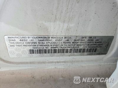 Zdjęcie 13 z 13 samochodu: 2012 VOLKSWAGEN JETTA TDI VIN:3VWPL7AJ3CM612312 - miniatura