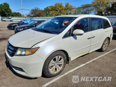 2014 HONDA ODYSSEY EXL 5FNRL5H60EB076900 - główne zdjęcie licytacji z USA - miniatura