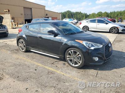 Czwarte zdjęcie samochodu z boku: 2017 HYUNDAI VELOSTER TURBO VIN:KMHTC6AE9HU309466 - miniatura