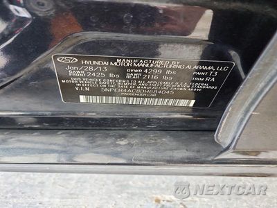 Zdjęcie 13 z 13 samochodu: 2013 HYUNDAI SONATA GLS VIN:5NPEB4AC8DH684045 - miniatura