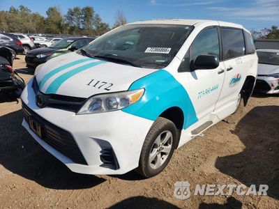 2019 TOYOTA SIENNA L 7-PASSENGER 5TDZZ3DC6KS006470 - główne zdjęcie licytacji z USA - miniatura