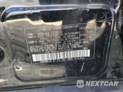Zdjęcie 13 z 13 samochodu: 2017 SUBARU OUTBACK 2.5I PREMIUM VIN:4S4BSACCXH3396829 - miniatura