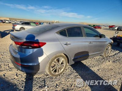 Trzecie zdjęcie samochodu z tyłu: 2017 HYUNDAI ELANTRA LIMITED VIN:5NPD84LF4HH009543 - miniatura