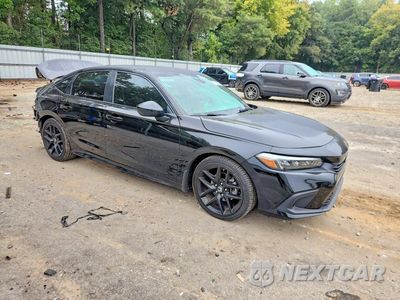 Czwarte zdjęcie samochodu z boku: 2023 HONDA CIVIC SPORT VIN:2HGFE2F58PH512493 - miniatura