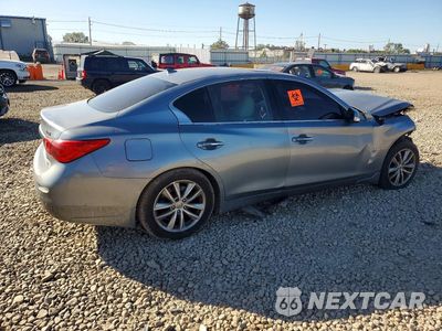 Trzecie zdjęcie samochodu z tyłu: 2014 INFINITI Q50 HYBRID PREMIUM VIN:JN1AV7AR5EM702071 - miniatura