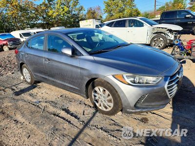 Czwarte zdjęcie samochodu z boku: 2017 HYUNDAI ELANTRA SE VIN:KMHD74LF3HU371447 - miniatura