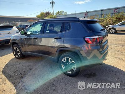 Drugie zdjęcie samochodu z przodu: 2018 JEEP COMPASS TRAILHAWK VIN:3C4NJDDB6JT198688 - miniatura