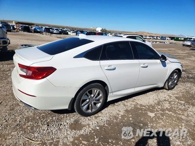 Trzecie zdjęcie samochodu z tyłu: 2020 HONDA ACCORD LX VIN:1HGCV1F19LA131321 - miniatura
