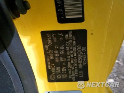 Zdjęcie 12 z 12 samochodu: 2006 HYUNDAI TIBURON GS VIN:KMHHM65D26U206004 - miniatura