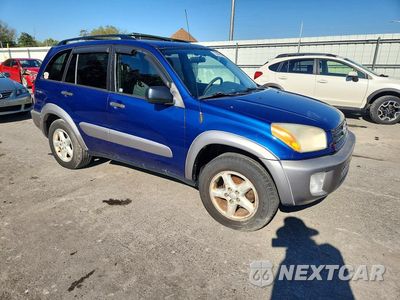 Czwarte zdjęcie samochodu z boku: 2002 TOYOTA RAV4 BASE VIN:JTEHH20V726028781 - miniatura