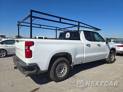 Trzecie zdjęcie samochodu z tyłu: 2023 CHEVROLET SILVERADO C1500 VIN:1GCRAAEK3PZ116206 - miniatura