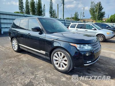 Czwarte zdjęcie samochodu z boku: 2015 LAND ROVER RANGE ROVER HSE VIN:SALGS2VFXFA209176 - miniatura