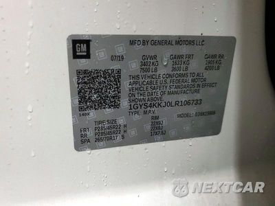 Zdjęcie 14 z 14 samochodu: 2020 CADILLAC ESCALADE ESV PLATINUM VIN:1GYS4KKJ0LR106733 - miniatura