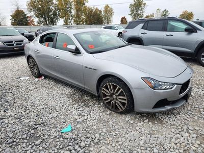 Czwarte zdjęcie samochodu z boku: 2017 MASERATI GHIBLI S VIN:ZAM57RTA4H1240535 - miniatura