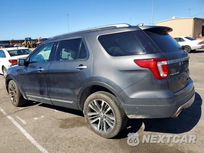 Drugie zdjęcie samochodu z przodu: 2016 FORD EXPLORER PLATINUM VIN:1FM5K8HT4GGC21160 - miniatura