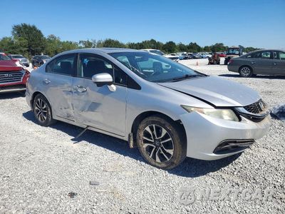 Czwarte zdjęcie samochodu z boku: 2014 HONDA CIVIC EX VIN:19XFB2F88EE017656 - miniatura