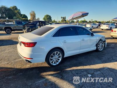 Trzecie zdjęcie samochodu z tyłu: 2019 AUDI A4 PREMIUM VIN:WAUGMAF44KA010320 - miniatura