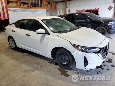 Czwarte zdjęcie samochodu z boku: 2024 NISSAN SENTRA S VIN:3N1AB8BV3RY296403 - miniatura