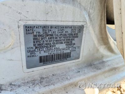 Zdjęcie 12 z 12 samochodu: 2016 NISSAN VERSA NOTE S PLUS VIN:3N1CE2CP4GL381872 - miniatura