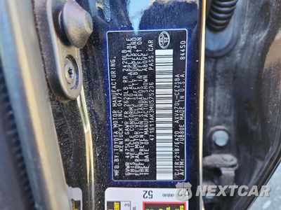 Zdjęcie 12 z 12 samochodu: 2021 TOYOTA CAMRY SE VIN:4T1G11AK3MU575236 - miniatura