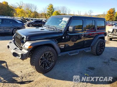 2019 JEEP WRANGLER UNLIMITED SPORT 1C4HJXDG2KW613673 - główne zdjęcie licytacji z USA - miniatura
