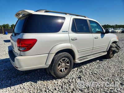 Trzecie zdjęcie samochodu z tyłu: 2007 TOYOTA SEQUOIA LIMITED VIN:5TDBT48A27S289944 - miniatura