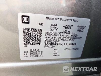 Zdjęcie 14 z 14 samochodu: 2023 CHEVROLET TRAVERSE PREMIER VIN:1GNEVKKW1PJ145385 - miniatura