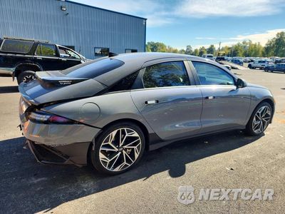 Trzecie zdjęcie samochodu z tyłu: 2023 HYUNDAI IONIQ 6 SEL VIN:KMHM34AA0PA020546 - miniatura