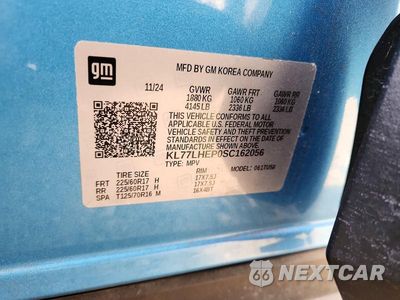 Zdjęcie 13 z 13 samochodu: 2025 CHEVROLET TRAX 1LT VIN:KL77LHEP0SC162056 - miniatura